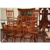 Image 1 : Antique Cherry Dining Room Set
