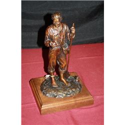 Bronze Sculpture "Johnny Appleseed"