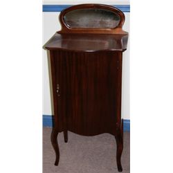 Mahogany Music Cabinet