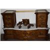 Image 1 : Walnut Victorian Dresser Base