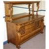 Image 3 : Oak Carved Griffon Sideboard