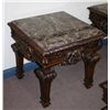 Image 4 : 3 Marble Top Occasional Tables