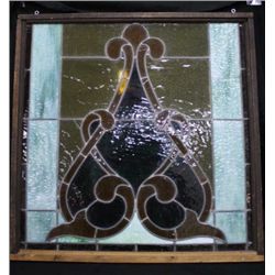 Stained Glass Framed Window