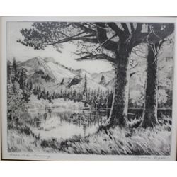 Lyman Byxbe "Bear Lake Evening"