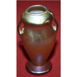 Tiffany Gold Autene Favrile Vase