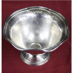 Sterling Silver Compote, 4 1/2 Dia