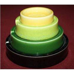 Set of 4 Rookwood  Ashtrays
