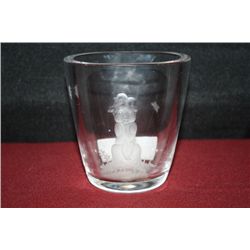 Art Glass Vase Signed by Artist