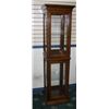 Image 1 : Contemporary Oak Curio Cabinet