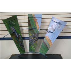 Hand Painted Windmill Fan