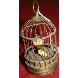 Bird Cage Clock