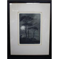 Signed Original George Elbert Etching