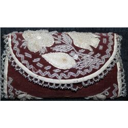 Iroquois Hand Beaded Purse