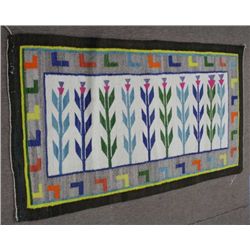 Corn Plat Navajo Weaving Blanket