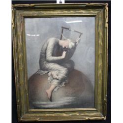 Antique Ranthel Print of Woman