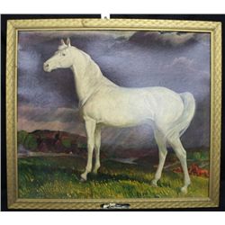 White Horse Painting