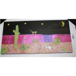 Oil on Canvas Unsigned