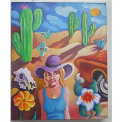 Oil on Canvas by Esmoer