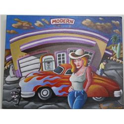 Oil on Canvas by Sam Esmoer