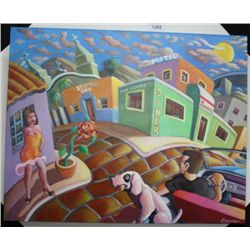 Oil on Canvas by Esmoer