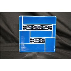 Unusual Art Glass Tray