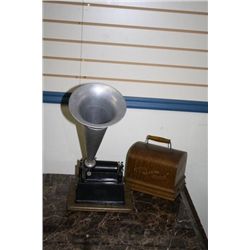 Edison Gem Phonograph w/Horn