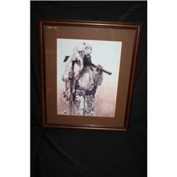 Mountaineer Man Signed D W Christensen