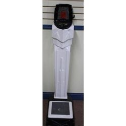 Art Deco Fortune Scale, White & Black Enamel in Ex