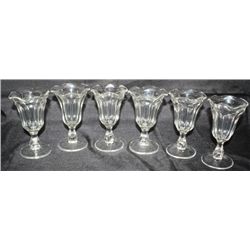 6 Sundae Glasses