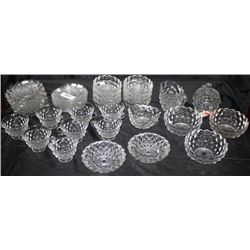 40 Pcs American Fostoria (see description/details)