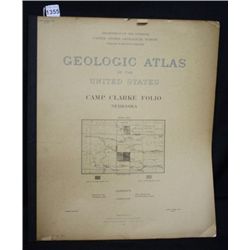 1903 Geological Atlas of US, Camp Cloake Folio Ne.