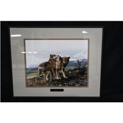 Lobo Love Print by Tom Mussehl