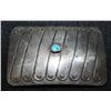 Image 1 : Navajo Silver and Turquoise Buckle