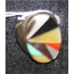 Navajo Silver Precious Gem