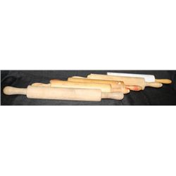 Group of 5 Rolling Pins