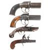 Image 1 : Four Antique Pistols