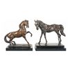 Image 1 : Four Horse Themed Statues