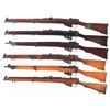 Image 2 : Six Bolt Action Military Rifles