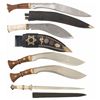 Image 1 : Five Indian Blades, Including 4 Kukris