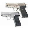 Image 1 : Two Engraved Sig Sauer Semi-Automatic Pistols