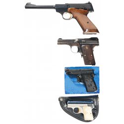 Four Semi-Automatic Pistols