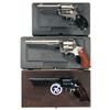 Image 1 : Three Cased Ruger Revolvers