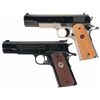 Image 1 : Two Colt Semi-Automatic Pistols