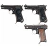 Image 1 : Collector's Lot of Three Beretta Semi-Automatic Pistols