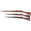 Image 2 : Three Bolt Action Military Rifles