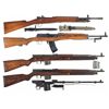 Image 1 : Five Military Rifles