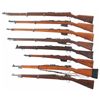 Image 2 : Eight Bolt Action Military Long Guns