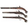 Image 2 : Three Mediterranean-Style Flintlock Pistols