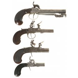 Four Antique Pistols