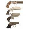 Image 1 : Four Pepperbox Pistols